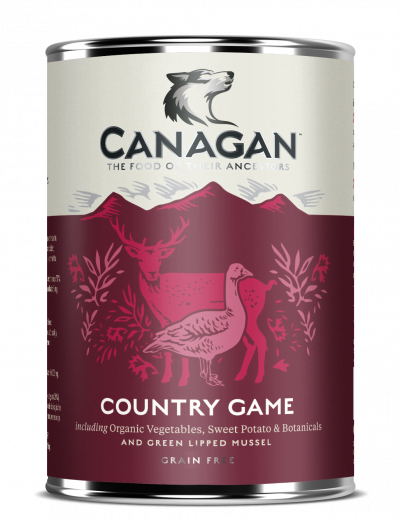 CANAGAN Country Game консервированный корм для собак с дичью 400г арт.100.2.001