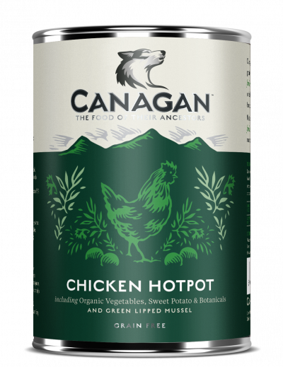 CANAGAN Chicken Hotpot консервированный корм для собак "Куриное рагу" 400г арт.100.2.002