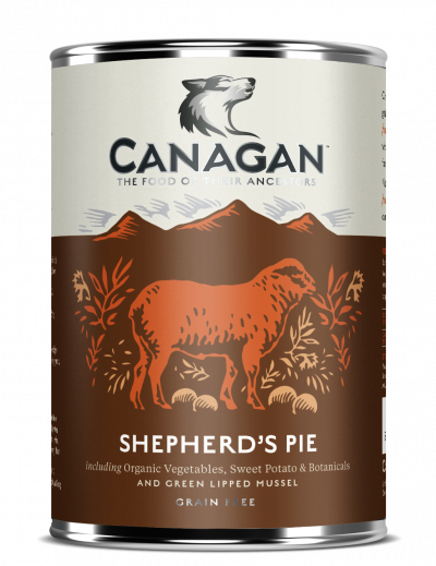 CANAGAN Shepherds Pie консервированный корм для собак "Пастуший пирог" с ягненком,400г арт.100.2.003
