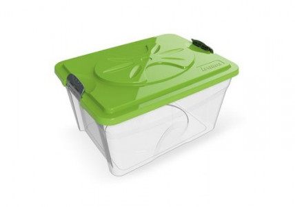 BAMA PET SIM BOX контейнер для хранения корма 18л 40x30x22h см, прозрачный арт. 10231