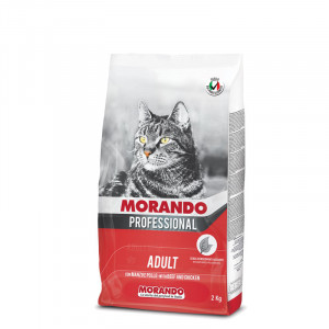 Morando Professional Gatto сухой корм для взрослых кошек с говядиной и курицей, 2 кг арт.102472