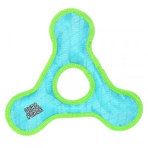 Tuffy Triangle Ring Tiger Blue/Green Игрушка для собак Треугольник с круглым отверстием, голубой, прочность 9/10  арт.13044.гол
