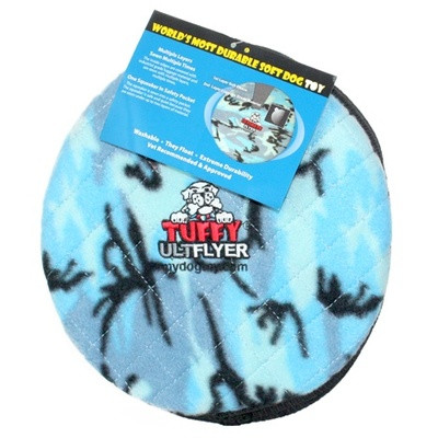 Tuffy Ultimate Flyer Camo Blueарт. Супер прочная игрушка для собак Диск, голубой камуфляж, прочность 8/10 арт.13068.тигр