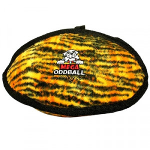 Tuffy Mega Odd Ball Tiger Игрушка для собак Торпеда, узор тигр, прочность 10/10 арт.13072.тигр