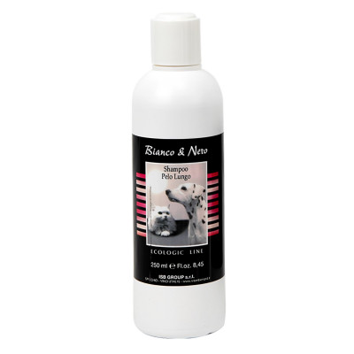 ISB Black&White SHAMPOO LONG COAT Шампунь для длинной шерсти 250 мл арт. 17060034