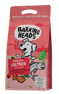 Barking Heads корм сухой для собак с лососем и картофелем "Мисочку оближешь" 18кг арт.18114