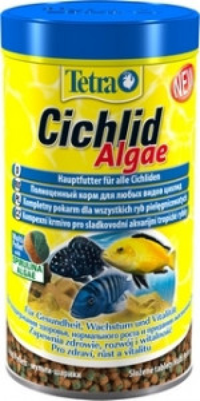 -TetraCichlid Algae корм для всех видов цихлид 500 мл