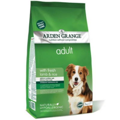 Арден Грэньдж (Arden Grange) Корм сухой для взрослых собак Ягненок и Рис 2кг арт.AG604284