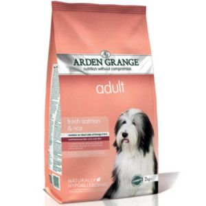 Арден Грэньдж (Arden Grange) Корм сухой для взрослых собак Лосось и Рис 2кг арт.AG605281