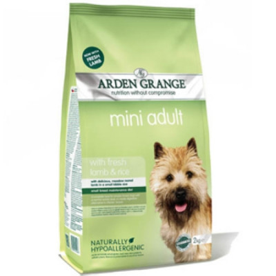 Арден Грэньдж (Arden Grange) Корм сухой для взрослых собак мелких пород Ягненок и Рис 2кг арт.AG622288