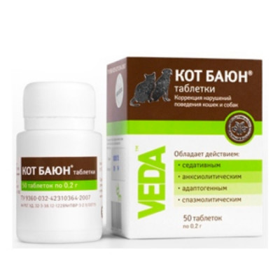 Кот Баюн (таблетки) 50шт