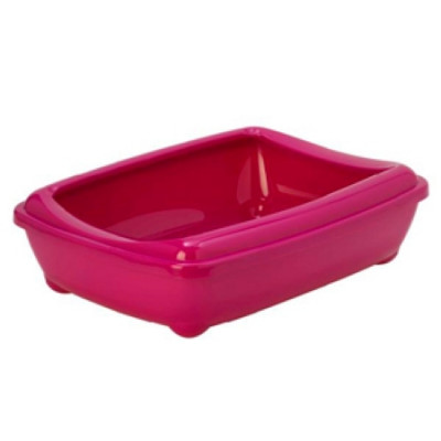 Moderna открытый туалет arist-o-tray ярко-розовый  50х38х14 см