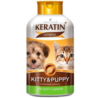 KERATIN+ Шампунь Kitty&Puppy для котят и щенков 400мл