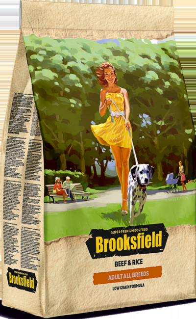 BROOKSFIELD Adult Dog All Breeds Beef Сухой корм для взрослых собак Говядина и рис 3кг