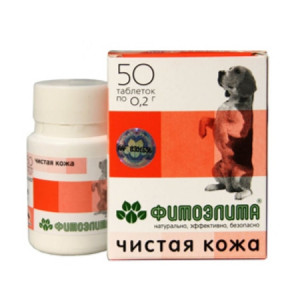 Фитомины - чай для собак Очистительный 50 таб