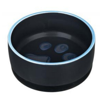 TRIXIE Миска для собак керамическая с резинкой 0,4л