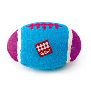 GiGwi Dog Toys Игрушка для собак большой регби мяч с пищалкой 26 см