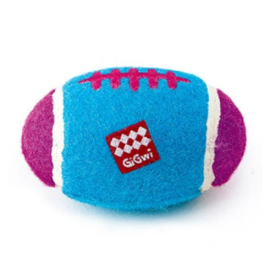 GiGwi Dog Toys Игрушка для собак большой регби мяч с пищалкой 26 см