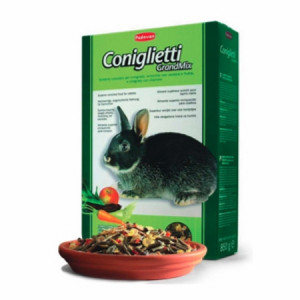 PADOVAN Grandmix Coniglietti Основной корм для кроликов 850гр