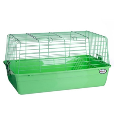 -KREDO Клетка для кроликов  59х35,5х31,5см с кормушкой для сена