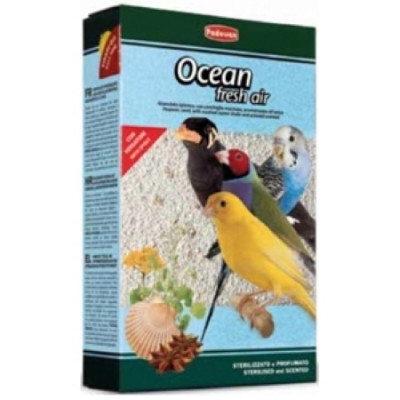PADOVAN Ocean Fresh  Air Био-песок для всех видов птиц 1кг