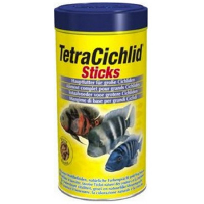 TetraCichlid Sticks Основной корм для всех видов цихлид в палочках 1л