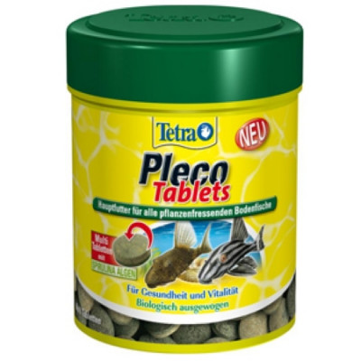 Tetra PlecoMin Кормовые таблетки со спирулиной 120таб