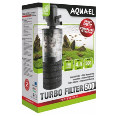 AQUAEL Турбо Фильтр 500 тройной очистки производительность до 500л\час  150л