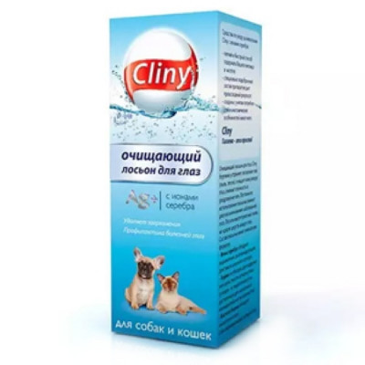 Cliny лосьон очищающий для глаз 50мл