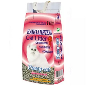Наполнитель ПУСИ-КЕТ древесный (красный) 10 л