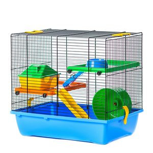 INTER-ZOO Клетка для грызунов TEDDY LUX I 430х280х385см (цветная)