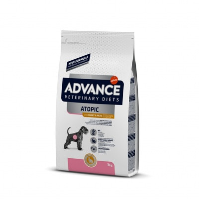 Advance DOG ATOPIC MED/MAX RABBIT Сухой беззерновой корм для собак при дерматозах и аллергии, с кроликом 12 кг арт.35885