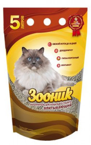 Наполнитель ЗООНИК впитывающий 5 л