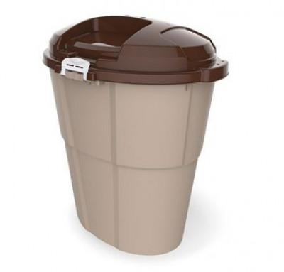 BAMA PET DADO ECO контейнер для хранения корма 60л 54х39х67h см, бежевый арт. 40058