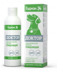 ДОКТОР Шампунь очищающий собак и кошек  200 мл арт.42005