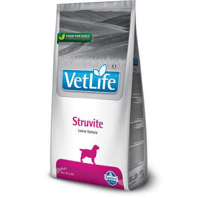 Фармина (FARMINA Vet Life STRUVITE Management) диета для собак лечение и профилактика уролитиаза и идиопатического цистита 2кг арт.5052