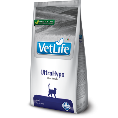 Фармина (FARMINA Vet Life ULTRAHYPO) диета для кошек при пищевой аллергии или пищевой непереносимости 5 кг арт.5074