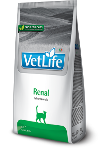 Фармина (FARMINA Vet Life RENAL) диета для кошек при почечной недостаточности, вспомогательное средство при сердечной недостаточности 400 г арт.5027