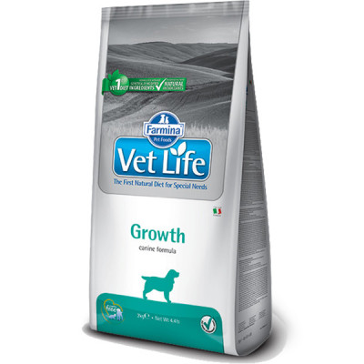 Фармина (FARMINA Vet Life GROWTH) диета для щенков восстановление при нарушении роста, укрепление иммунной системы 12кг арт.5088