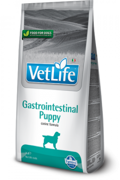 Фармина (FARMINA Vet Life NATURAL DIET DOG GASTRO-INTESTINAL PUPPY) диета для щенков при нарушениях работы ЖКТ 2кг арт.5107