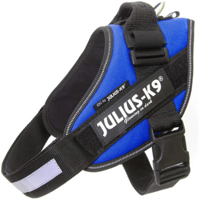 JULIUS-K9 IDC®-Powerharness 3 шлейка для собак  (82-115см/ 40-70кг), синий арт.616793