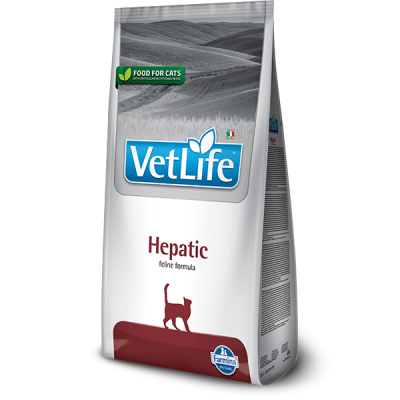 Фармина (FARMINA Vet Life HEPATIC) корм для кошек при хронической печеночной недостаточности 2кг арт.5066