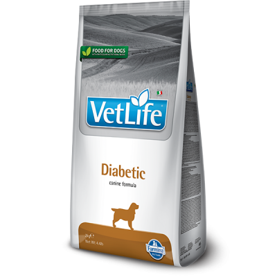 Фармина (FARMINA Vet Life DIABETIC) диета для собак при сахарном диабете 2кг арт.5041