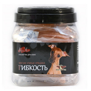 Грин Кьюзин МИНИКИ ГИБКОСТЬ (Мягкие утиные хрящики для мини пород) 260гр 66522