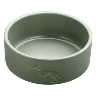 HUNTER Ceramic Bowl Osby  Миска для животных Хантер ОЗБИ 350мл, зеленая, керамика,  арт.68987,
