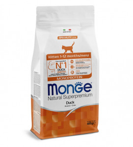 Monge Cat Monoprotein корм для котят с уткой 1,5 кг  арт.70011099