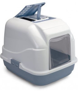 =IMAC био-туалет для кошек EASY CAT 50х40х40h см, нежно-голубой арт.84094