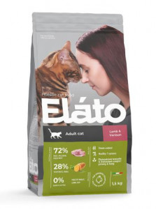 Elato (Элато) Adult Cat Lamb & Venison Сухой корм для для кошек с ягненком и олениной 1,5 кг арт.91069