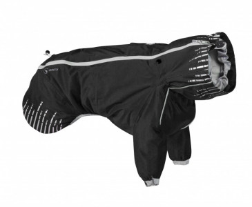 -Hurtta Rain Blocker Плащ с передними лапами, размер 65 чёрный арт.93902