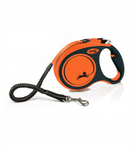 -flexi рулетка Xtreme M (до 35 кг) 5 м лента, оранжевая арт.98034309